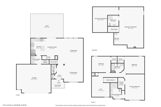 3581 Bartram Lane, Plainfield, IN 46168