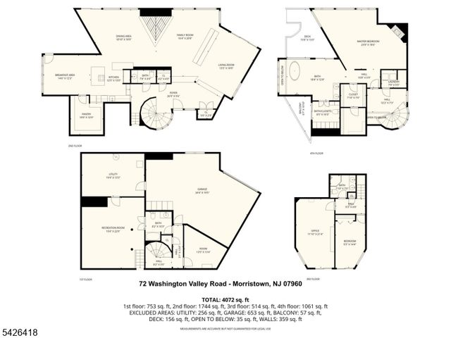 72 Washington Valley Rd, Morris Twp., NJ 07960