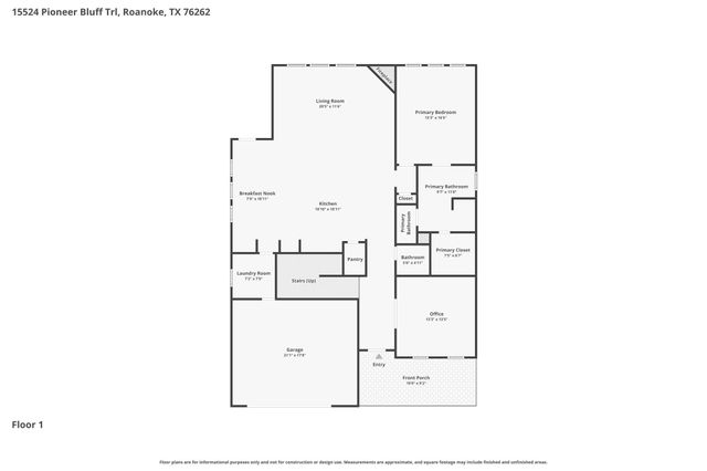 15524 Pioneer Bluff Trail, Fort Worth, TX 76262