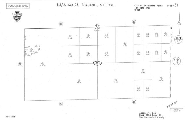 0 Singing Sands Rd, 29 Palms, CA 92277