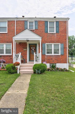 123 GARDEN RIDGE RD, Baltimore, MD 21228