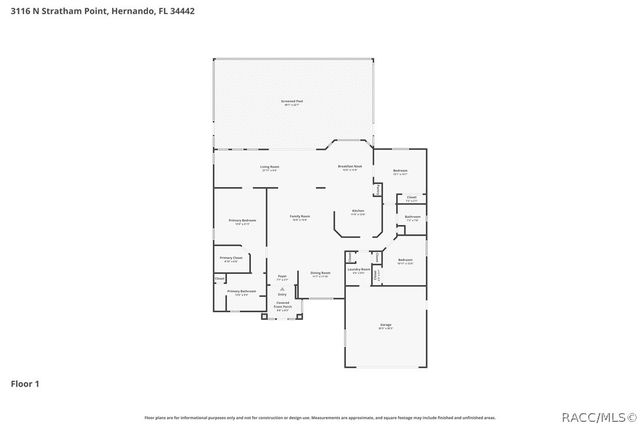 3116 N Stratham Point, Hernando, FL 34442