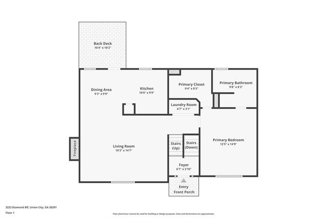 3223 Diamond Bluff, Union City, GA 30291