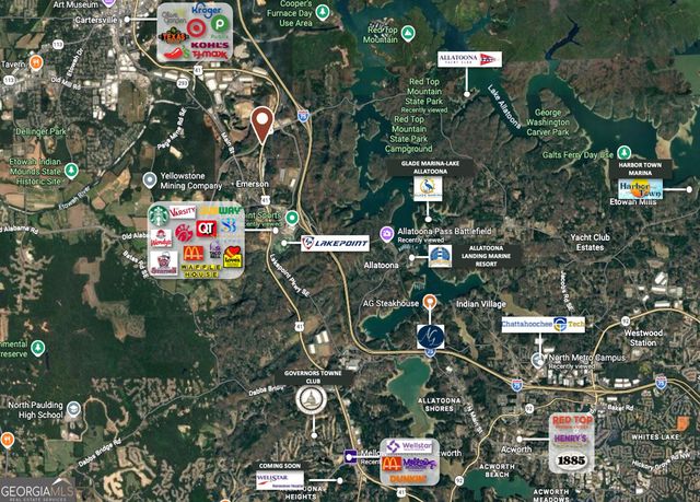 0 Red Top Mountain Road, Emerson, GA 30137