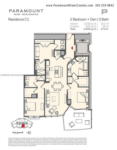 851 NE 1st Ave 3308, Miami, FL 33132