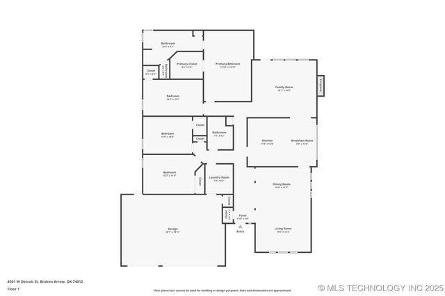 4201 W Detroit Street, Broken Arrow, OK 74012