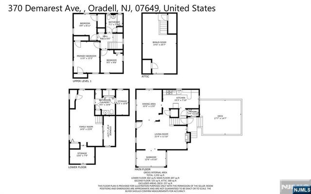 370 Demarest Avenue, Oradell, NJ 07649