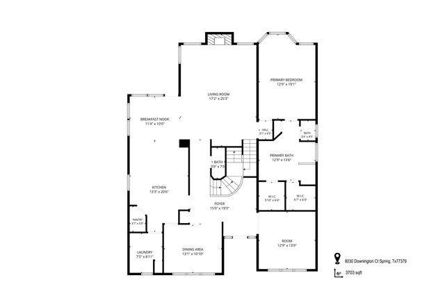 8030 Downington Court, Spring, TX 77379