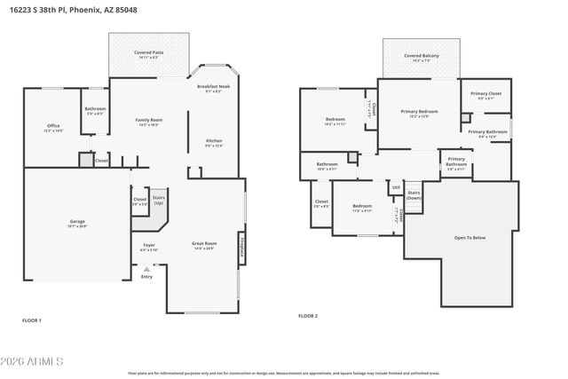 16223 S 38TH Place, Phoenix, AZ 85048