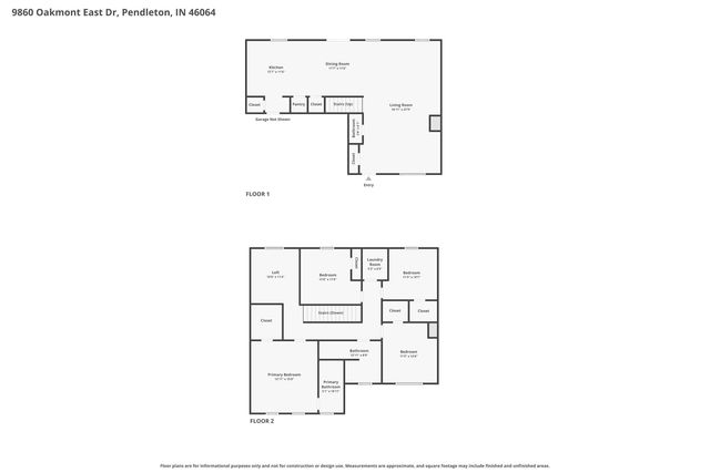 9860 Oakmont East Drive, Pendleton, IN 46064