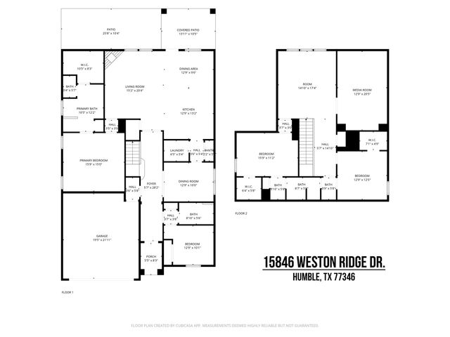 15846 Weston Ridge Drive, Humble, TX 77346
