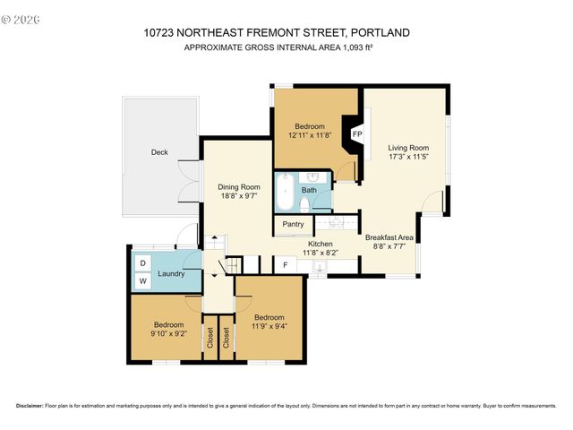 10723 Ne FREMONT St, Portland, OR 97220