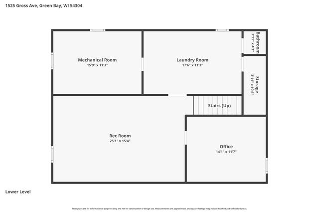 1525 GROSS AVENUE, Green Bay, WI 54304