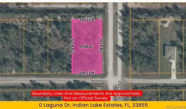 402 LAGUNA Drive, Indian Lake Estates, FL 33855
