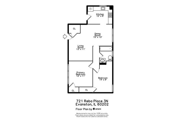 721 Reba Place 3N, Evanston, IL 60202
