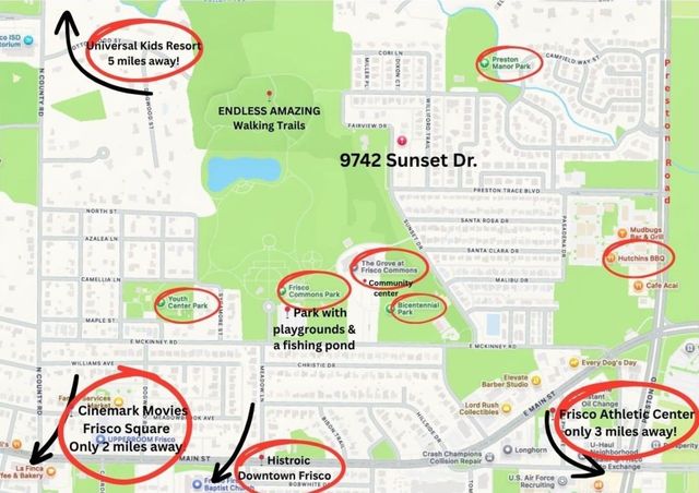 9742 Sunset Drive, Frisco, TX 75033