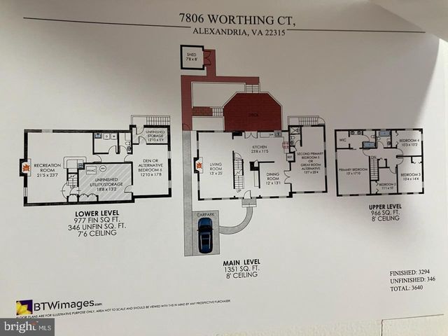 7806 WORTHING CT, Alexandria, VA 22315