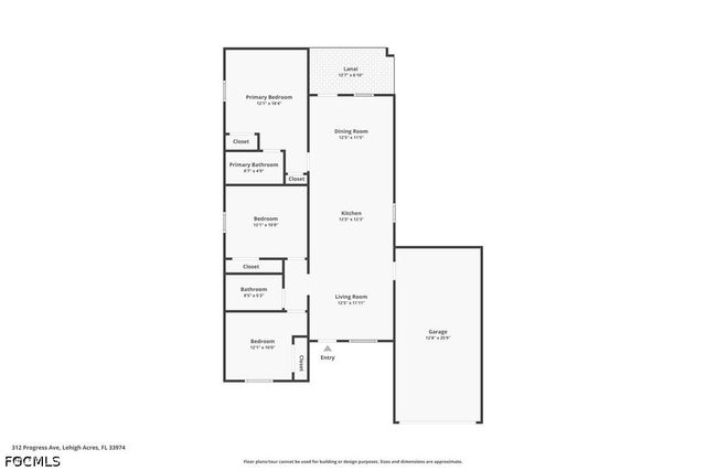 312 Progress AVE, Lehigh Acres, FL 33974