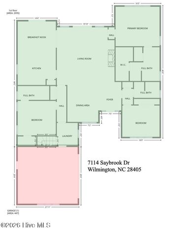 7114 Saybrook Drive, Wilmington, NC 28405