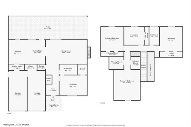 416 S English Street, Moore, OK 73160