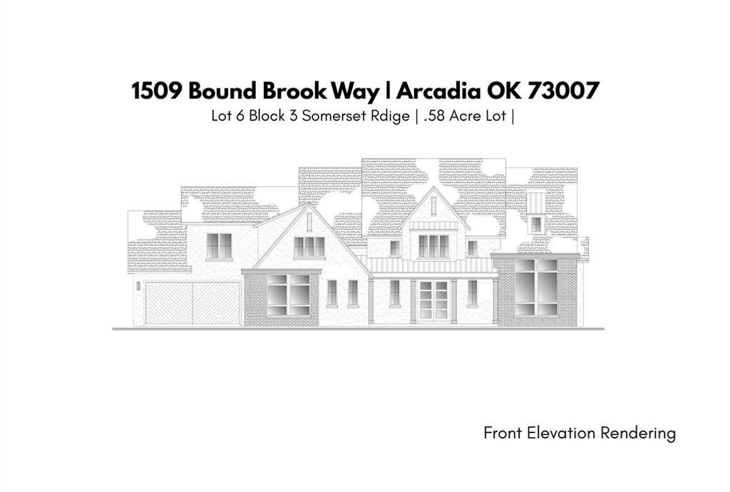 1509 Bound Brook Way, Arcadia, OK 73007
