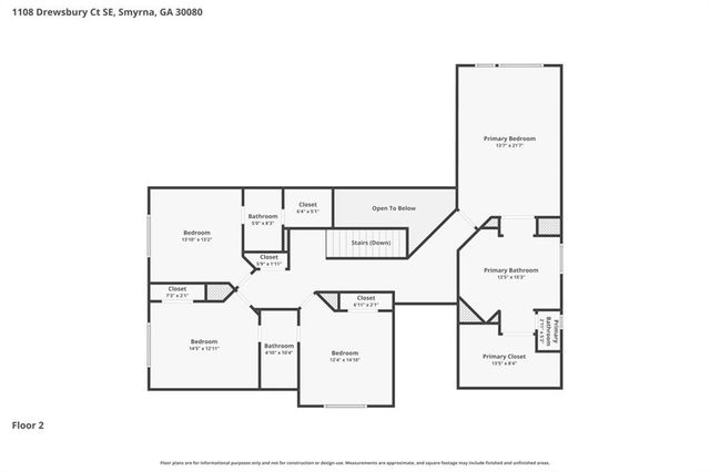 1108 Drewsbury Court SE, Smyrna, GA 30080