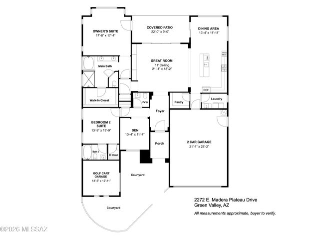 2272 E Madera Plateau Drive, Green Valley, AZ 85614