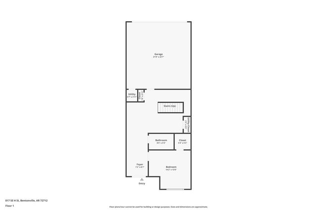 821 SE H Street, Bentonville, AR 72712