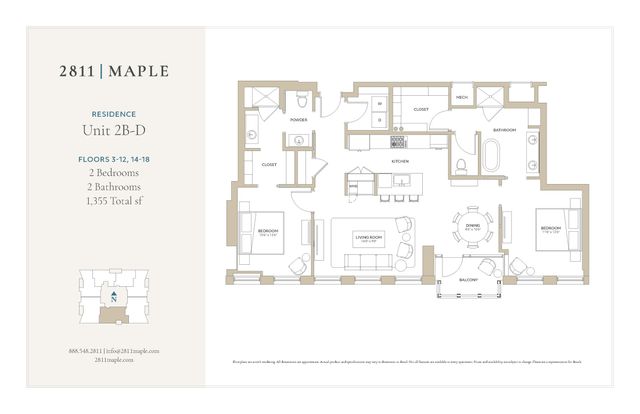 2811 Maple Avenue 1106, Dallas, TX 75201