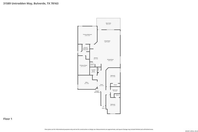 31589 Untrodden, Bulverde, TX 78163