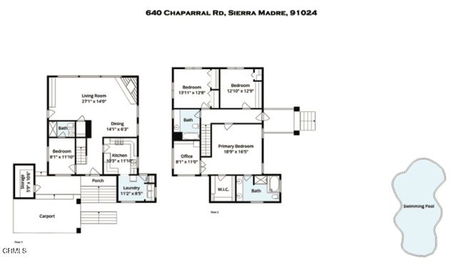 640 Chaparral Road, Sierra Madre, CA 91024