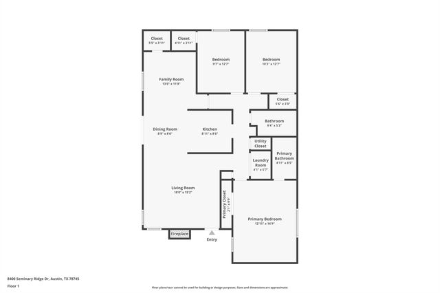 8400 Seminary Ridge DR, Austin, TX 78745