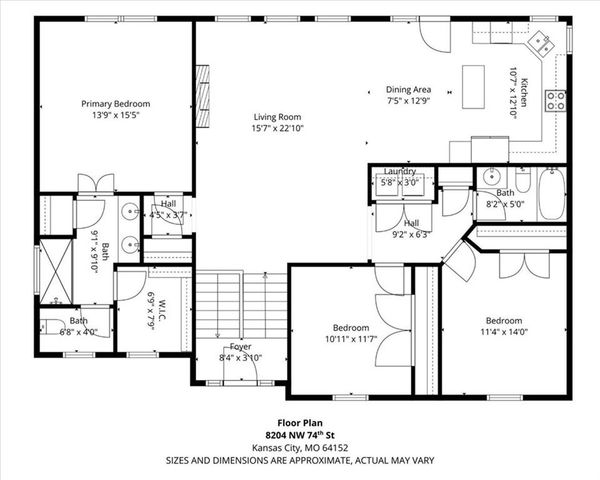 8204 NW 74th Street, Kansas City, MO 64152