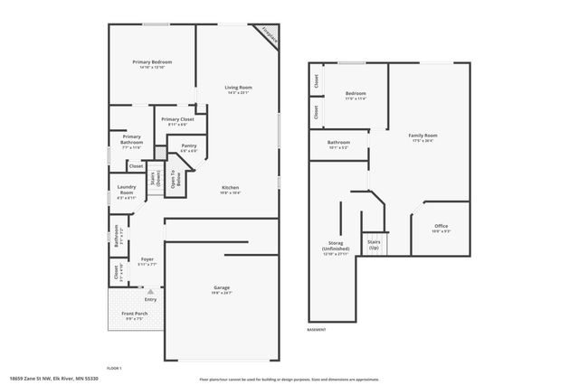 18659 Zane Street NW, Elk River, MN 55330