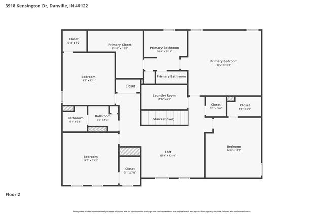 3918 Kensington Drive, Danville, IN 46122