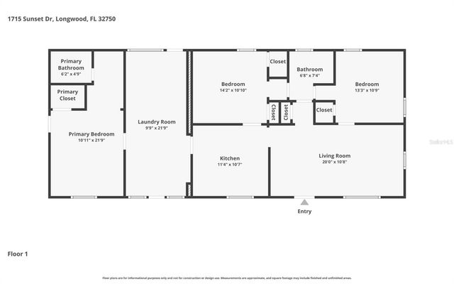 1715 SUNSET DRIVE, Longwood, FL 32750