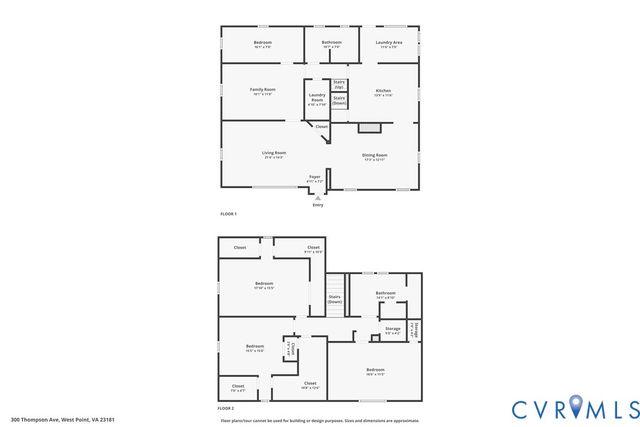 300 Thompson Ave, West Point, VA 23181