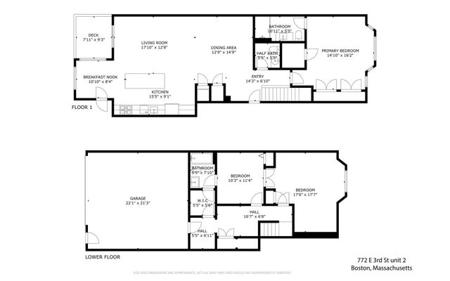 772 East 3rd 2, Boston, MA 02127