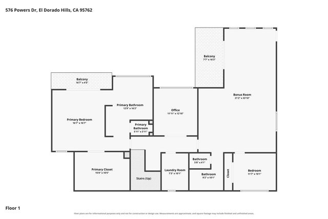 576 Powers Dr, El Dorado Hills, CA 95762