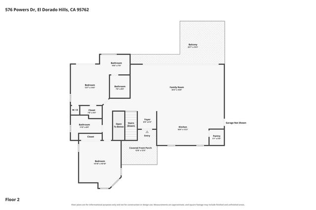 576 Powers Dr, El Dorado Hills, CA 95762