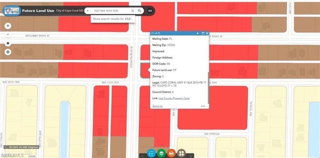 1527 NW 15th TER, Cape Coral, FL 33993