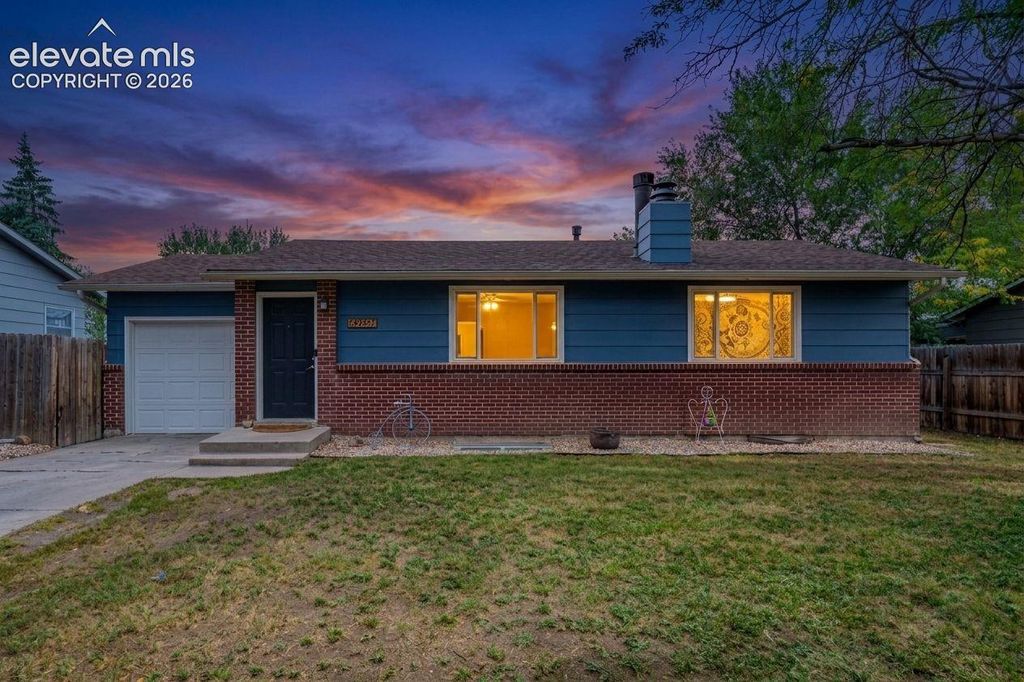 3619 Meadowland Boulevard, Colorado Springs, CO 80918 — exterior