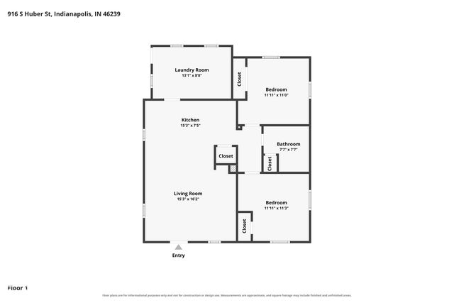 916 S Huber Street, Indianapolis, IN 46239