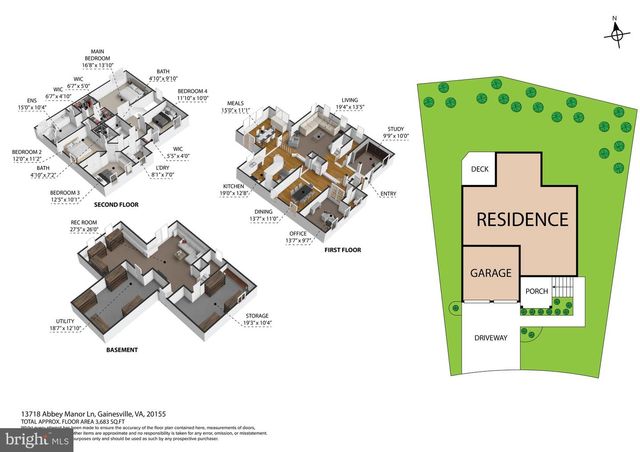 13722 ABBEY MANOR LN, Gainesville, VA 20155