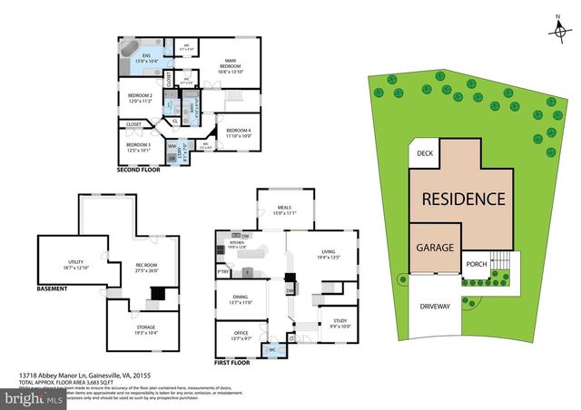 13722 ABBEY MANOR LN, Gainesville, VA 20155