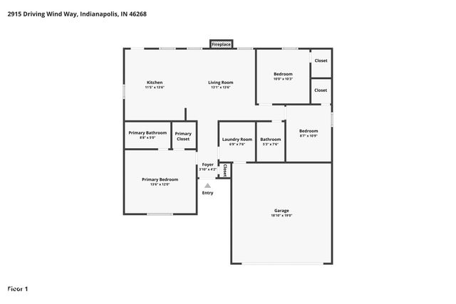 2915 Driving Wind Way, Indianapolis, IN 46268