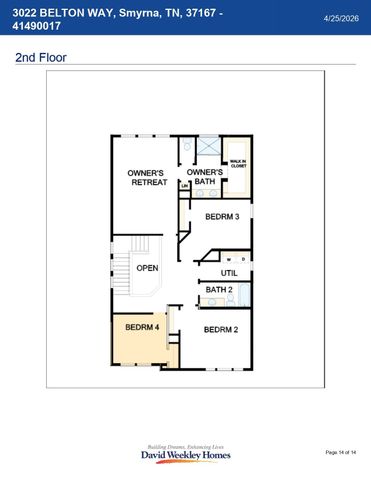 3022 Belton way, Smyrna, TN 37167
