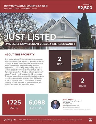 1460 Vinery Avenue, Cumming, GA 30041