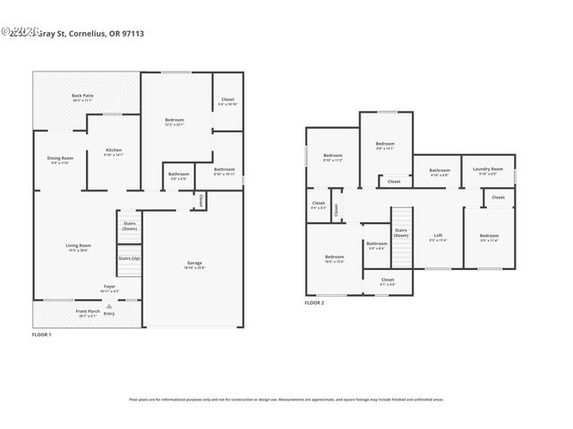 2365 N GRAY St, Cornelius, OR 97113