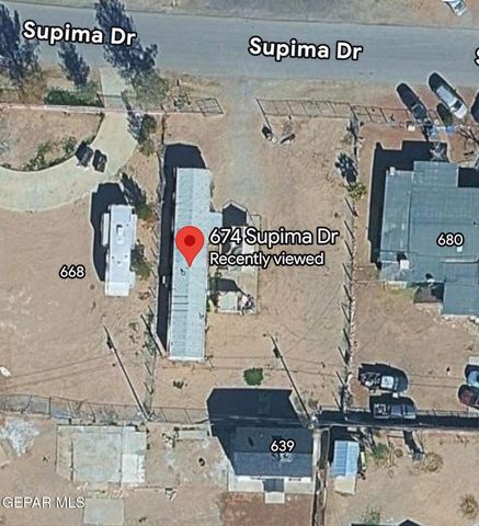 674 Supima Drive, Socorro, TX 79927
